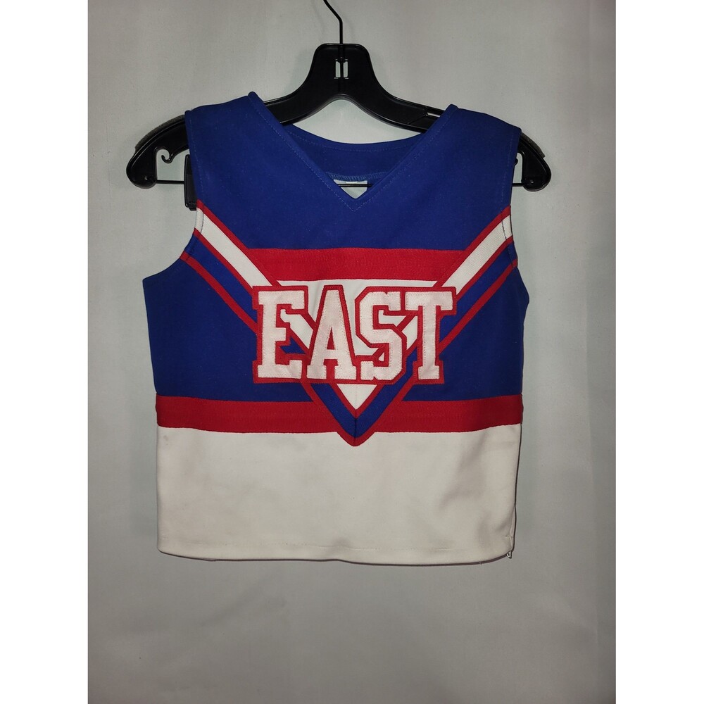 Cheer Leader uniform set! Includes a size 1 top, pleated skirt, & pompoms!!!